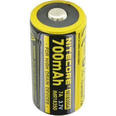 NiteCore imr 18350 700mah, 3,6v 3,7v 7a li-ion akku