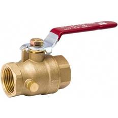 Sewer Proline 3/4 in. fip forged brass full port ball valve 107-754nl 107-754nl 3/4" fip