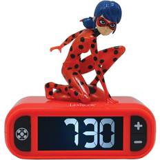 Lexibook Miraculous Ladybug Cat Noir, Uhr, leuchtendes