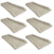 Rain gutter downspout Suncast Beige SB24 Rain Gutter Downspout Splash Block, Light Taupe10