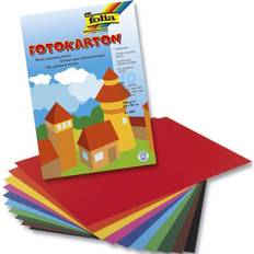 Fotoalben Folia Bringmann Photo cardboard 22X32Cm 10 sheets in 10 colors