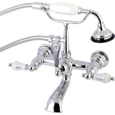 Brushed Bath Taps & Shower Mixers Kingston Brass AE556T Vintage Gray