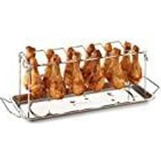 Goedkoop Kippenbraders Barbecook Rek Voor 12 Drumsticks