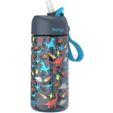 Bentgo Kids Water Bottle, Dinosaur, 15 oz. BGKDCP1-DNO Dinosaur