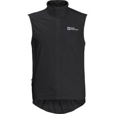 Jack Wolfskin Men Vests Jack Wolfskin Men's Morobbia Wind Vest - Black