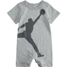 Babies Playsuits Children's Clothing Nike Air Jordan S/S Romper - Grey