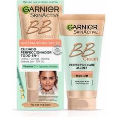 Anti-Edad Cremas BB Garnier Skin Active BB Cream Anti Dark Spots SPF50 Medium