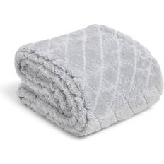 Vera Bradley Solid Throw Blankets Black, Grey (152.4x)