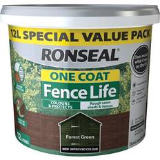 Ronseal One Coat Fence Life Träskydd Forest Green 12L