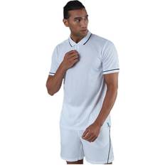 Cheap Polo Shirts Axion Set Polo Shirt Camiseta de Manga Corta - White