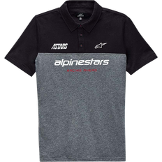 Alpinestars Polotrøje PADDOCK, Sort/Hvid