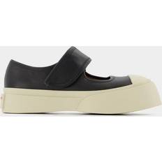 39 Ballerine Marni Flat Shoes Women's Pablo Mary Jane Sneakers - Black