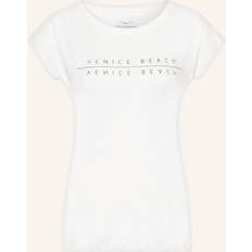 Venice Beach Hvid Overdele Venice Beach Damen Shirt VB_Wonder 4004_09 T-Shirt