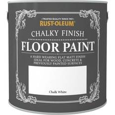 Rust-Oleum Chalky Finish Floor Paint Chalk White 2.5L