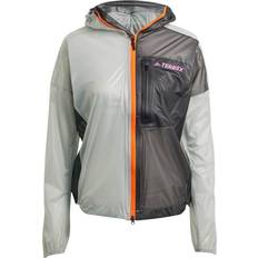 Correr - Mujer Ropa de lluvia Adidas Chaqueta Agr Rain Jw Mujer Grey - Gainsboro