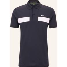 HUGO BOSS Polyester Polo Shirts HUGO BOSS Paule 2 - Blue