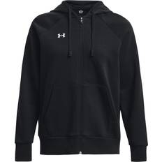 Under armour zip hoodie Under Armour Rival Fleece Full-Zip Hoodie - Black/White