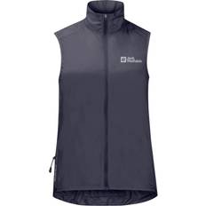 Jack Wolfskin Dam Västar Jack Wolfskin Morobbia Vind Väst W - Grafit