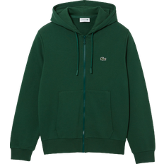 Lacoste Men's Kangaroo Pocket Fleece Zipped Sweatshirt - Green