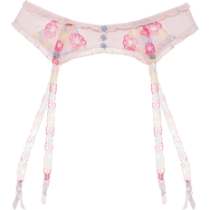 Pink - Women Garter Belts For Love & Lemons Greenhouse Garden Garter - Pink