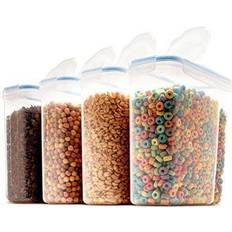 Branded Set of 4 large & dry food storage 4l Kitchen Container