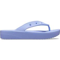 Crocs Lila Flip-Flops Crocs Classic Platform Flip - Moon Jelly