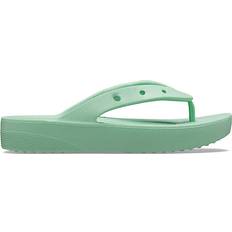 51 ½ - Grün Flip-Flops Crocs Classic Platform Flip - Jade Stone