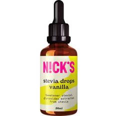 Sukkerfritt Baking Nutri-Nick Stevia Drops Vanilla 5cl