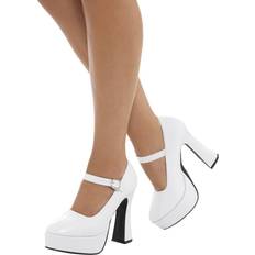 Women Shoes Fancy Dress Smiffys 70s Platform Pumps Women's Shoes