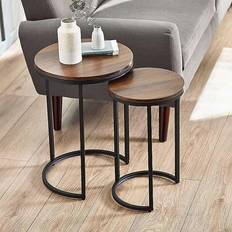 Nesting Tables on sale Julian Bowen Tribeca Set of 2 Nesting Table 2pcs