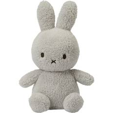 Miffy Legetøj Miffy Sitting Terry bamse, lysegrå grå Size 23cm 23cm