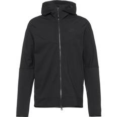 Nike Men's Sportswear Tech Fleece Lightweight Full-Zip Hoodie Sweatshirt - Black