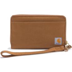 Duck Lay-Flat Clutch Wallet - Brown
