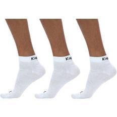 Kappa Strumpor Kappa Ben 3-Pack Footies White 27-30