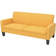 Divano Letto Divani vidaXL A 3 Posti 180x65x76 cm Giallo Divano