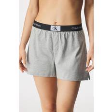 Calvin Klein Dam Sovplagg Calvin Klein CK96 Pyjama Shorts Grey