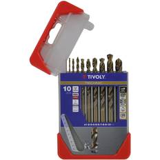Tivoly Boresæt Til Metal Clipster Pro 1-10 mm 10 stk