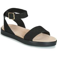 38 ⅔ Sandales Clarks Botanic Ivy Black Leather Sandalias - Female