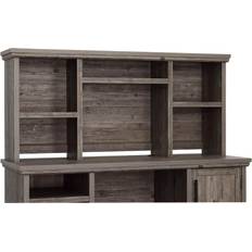 Wood desk with hutch Sauder Aspen Post Engineered Wood Hutch Writing Desk