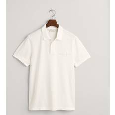 Gant Beige Polotrøjer Gant Herre Tonal Shield poloskjorte Beige