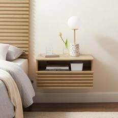 modway Render Wall-Mount Nightstand Bedside Table