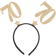 Santex Diadem med Tal Guld Tallet