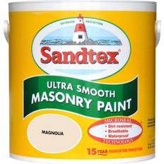 Sandtex Ultra Smooth Masonry Paint Magnolia