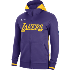 Nike Giacche & Maglioni Nike NBA Los Angeles Lakers Home Showtime Dri-Fit Full-Zip Hoodie Purple