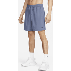 Nike form Nike Training – Form Dri-Fit – Blå shorts, tum