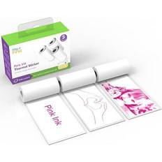 termisk fotopapir 3x3 meter hvid/pink