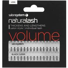 Salon System Individual Lashes Black Long