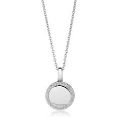 Sif Jakobs FOLLINA halsband vita Zirkoner silver