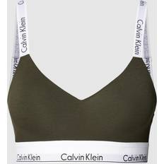 Calvin Klein Underwear BH mit elastischem Logo-Bund in Khaki, Größe