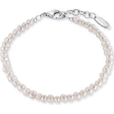 Engelsrufer Smycken Engelsrufer Armband 925er Sterlingsilber Süßwasserperlen - Länge 18 cm 2 cm